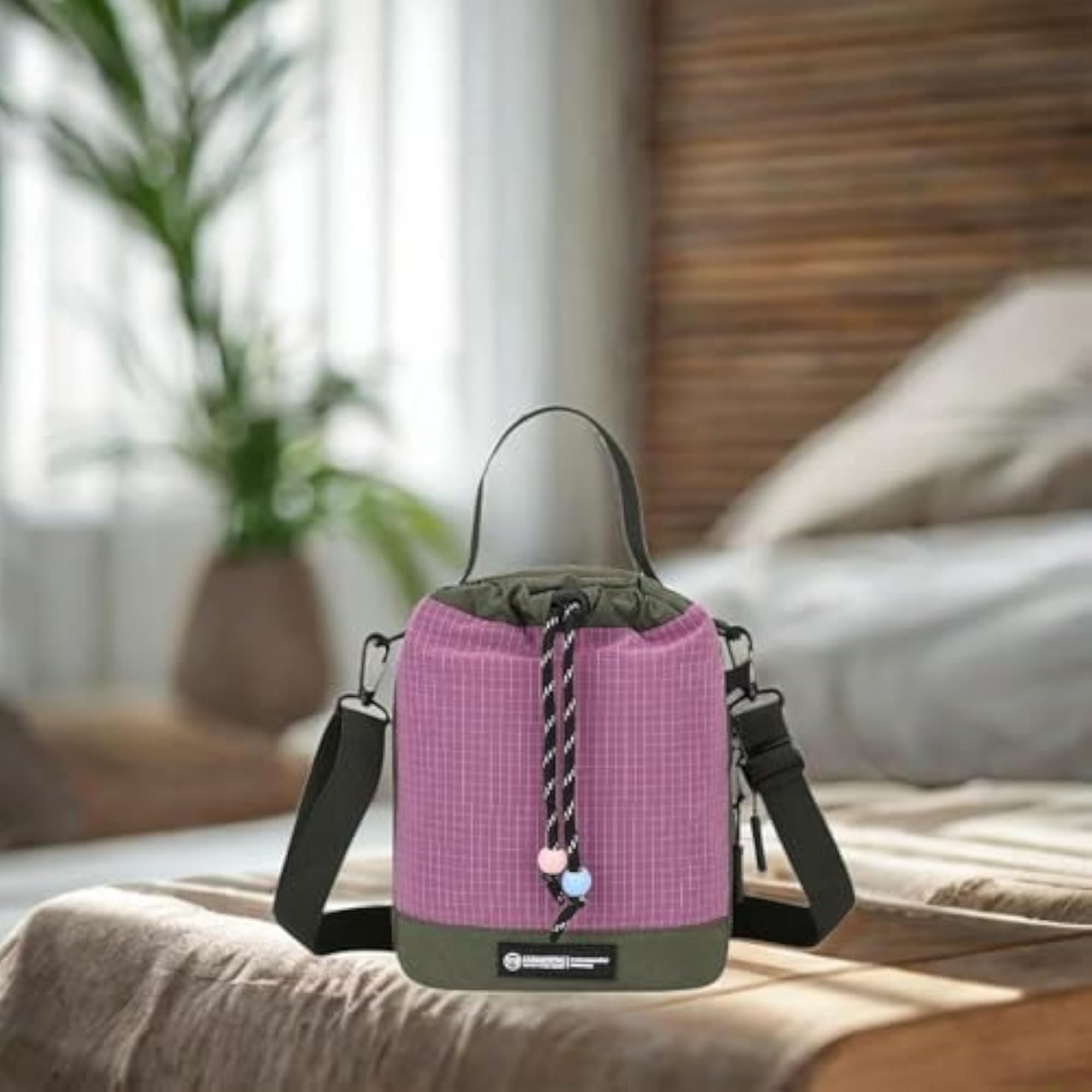 Insulated Water Bottle Carrier Bag, Cycling Friendly